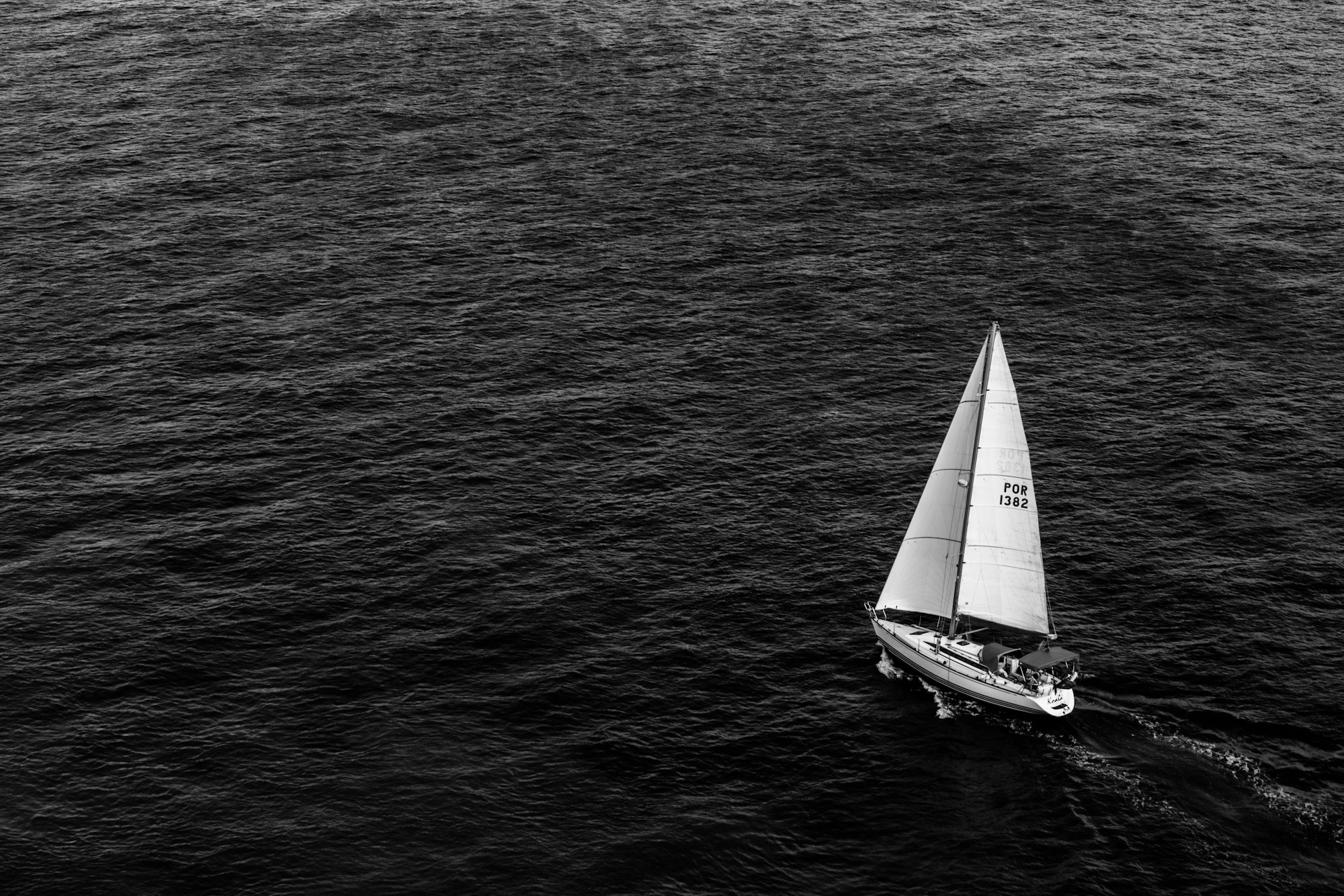 Sailing in the Baltic sea